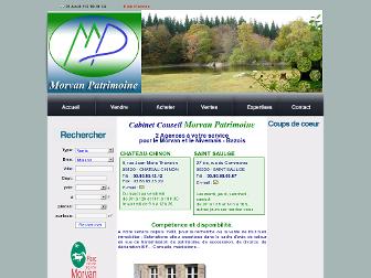 morvan-patrimoine.com website preview