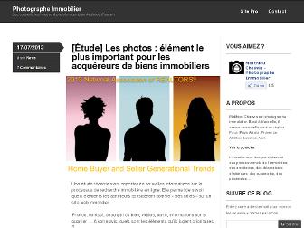 photographeimmobilier.wordpress.com website preview