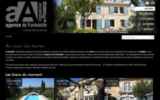 agence-fontvieille.com website preview