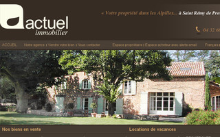 actuelimmobilier.net website preview