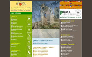 alpilles.com website preview