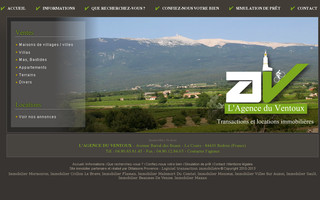 agence-ventoux-bedoin.com website preview