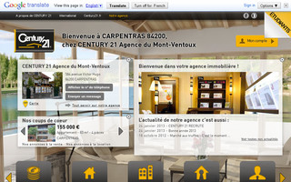 century21-mont-ventoux-carpentras.com website preview