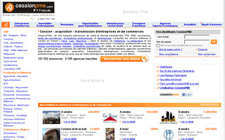 cessionpme.com website preview