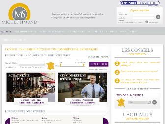 msimond.fr website preview
