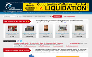 jevendsmoncommerce.fr website preview