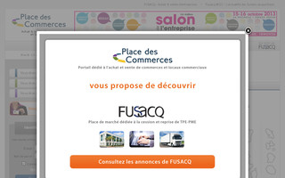 placedescommerces.com website preview