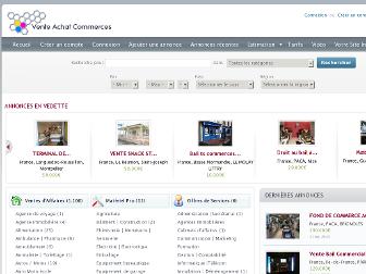 vente-achat-commerces.fr website preview
