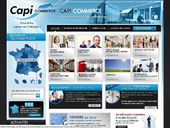 capi-commerce.fr website preview