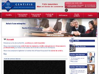 centifis.eu website preview