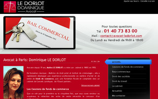 avocat-ledorlot.com website preview