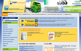pagestransport.com website preview