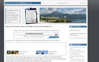 hautes-alpes.immobilier-agence.net website preview