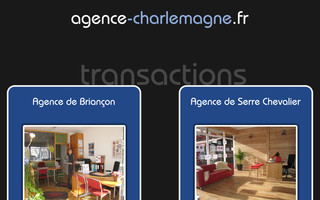 charlemagne-immobilier.fr website preview