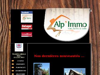 alp-immo.com website preview