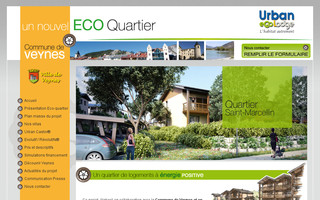 ecoquartier-veynes.com website preview