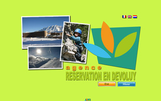 reservation-en-devoluy.com website preview