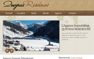 queyrasvacances.com website preview