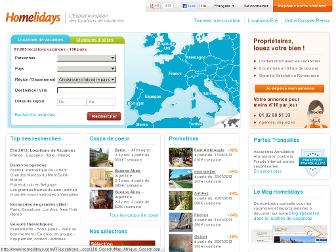 homelidays.com website preview