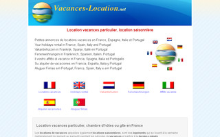 vacances-location.net website preview