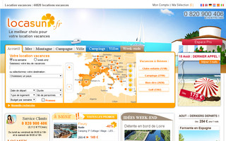 locasun.fr website preview
