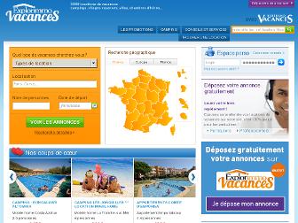 vacances.explorimmo.com website preview