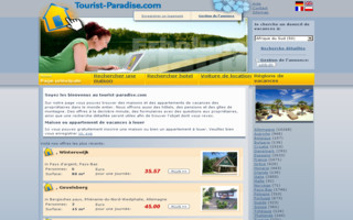 tourist-paradise.com website preview