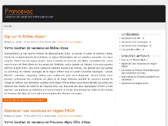 francevac.com website preview