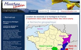 montagnelocation.fr website preview