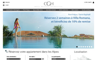 cgh-residences.com website preview