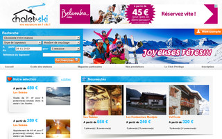 chaletduski.com website preview