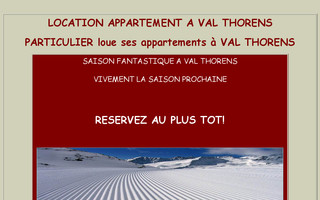 location-valthorens.com website preview