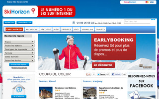 skihorizon.fr website preview