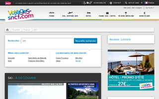 ski.voyages-sncf.com website preview