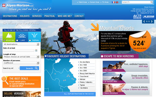 alpes-horizon.com website preview