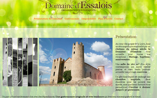 domainedessalois.fr website preview