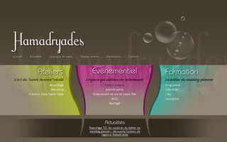 hamadryades-evenementiel.com website preview