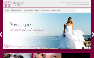 instants-de-fete.com website preview