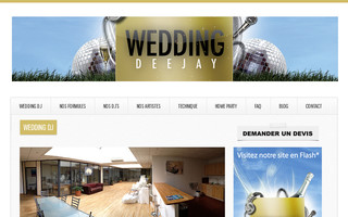 wedding-dj-mariage.fr website preview