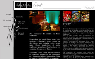 rousseauevent.fr website preview