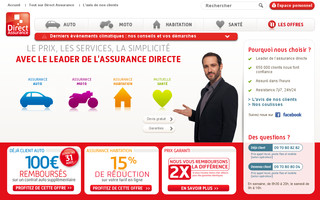 direct-assurance.fr website preview