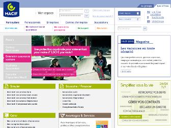 macif.fr website preview