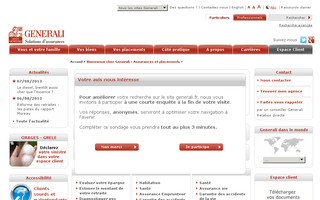 generali.fr website preview
