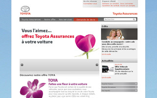 toyota-assurances.fr website preview