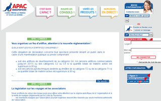 apac-assurances.org website preview