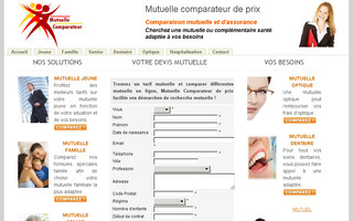 mutuellecomparateur.com website preview