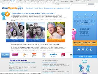 devismutuelle.com website preview