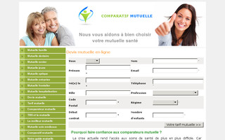 mutuellecomparatif.net website preview