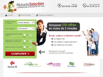 mutuelle-selection.com website preview