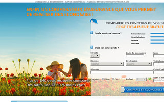 comparateurdemutuellesante.biz website preview